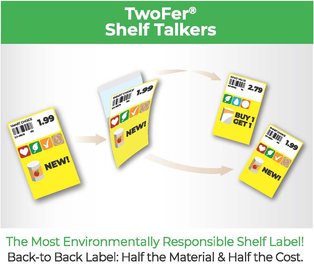 TwoFer Shelf Talker Product Page NAStar Shelf Edge Solutions